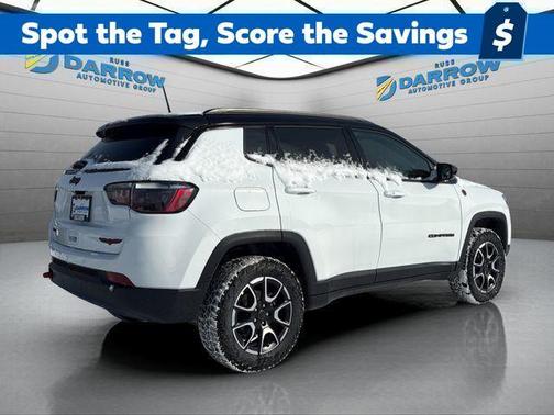 White 2026 Jeep Compass Trailhawk