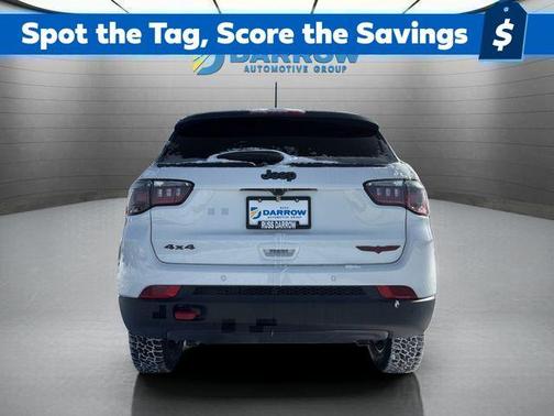 White 2026 Jeep Compass Trailhawk