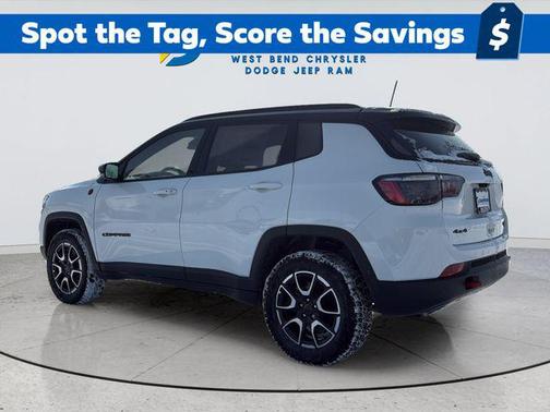 White 2026 Jeep Compass Trailhawk