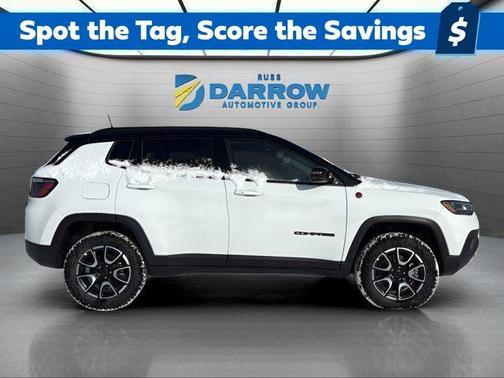 White 2026 Jeep Compass Trailhawk