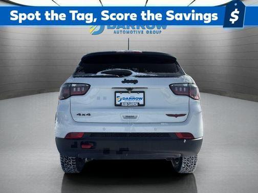 White 2026 Jeep Compass Trailhawk