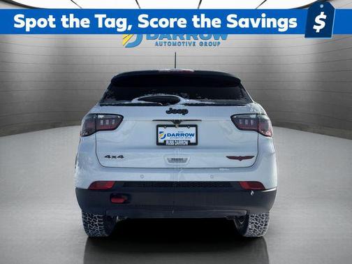 White 2026 Jeep Compass Trailhawk