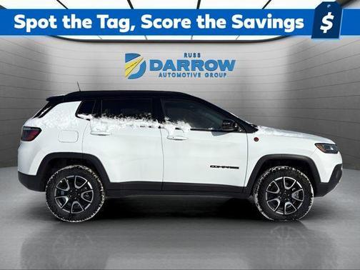 White 2026 Jeep Compass Trailhawk