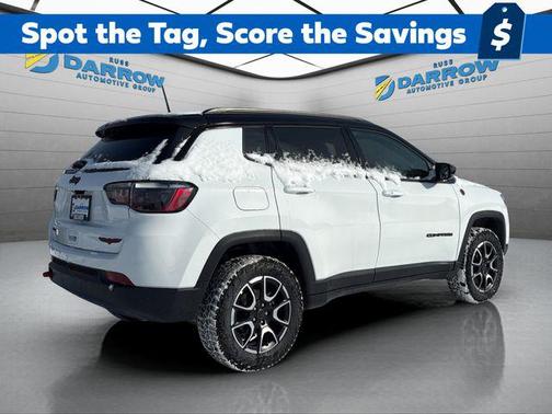 White 2026 Jeep Compass Trailhawk