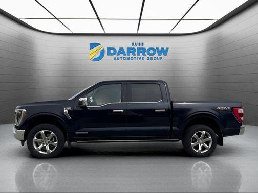 Antimatter Blue Metallic 2021 Ford F-150 Lariat