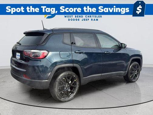 Fathom Blue Pearl Coat 2026 Jeep Compass Latitude