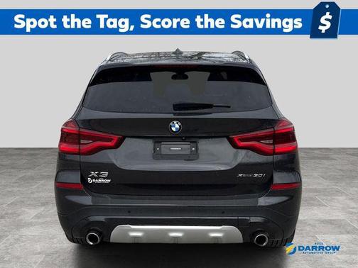 Dark Graphite Metallic 2018 BMW X3 xDrive30i