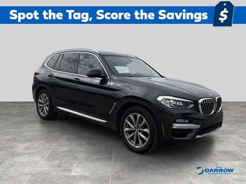 Dark Graphite Metallic 2018 BMW X3 xDrive30i