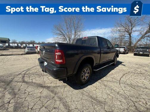 Maximum Steel Metallic Clearcoat 2021 RAM 3500 Laramie Crew Cab 4x4 6'4' Box