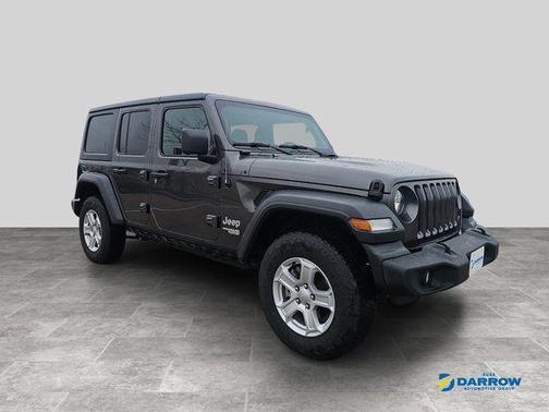 Granite Crystal Metallic Clearcoat 2018 Jeep Wrangler Unlimited Sport
