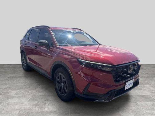 Radiant Red Metallic 2026 Honda CR-V Hybrid TrailSport AWD