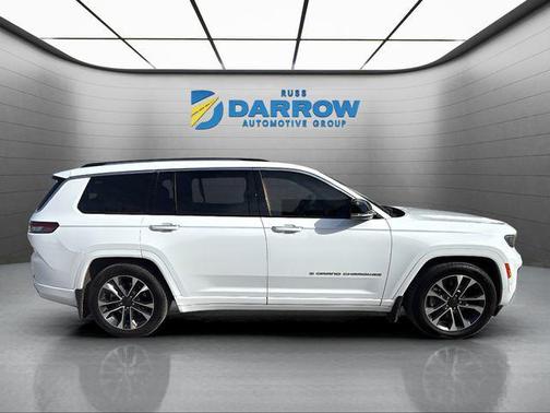 Bright White Clearcoat 2022 Jeep Grand Cherokee L Overland