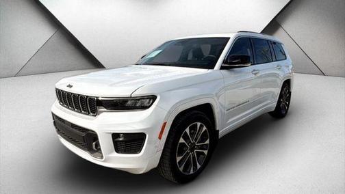 Bright White Clearcoat 2022 Jeep Grand Cherokee L Overland