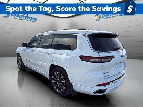 Bright White Clearcoat 2022 Jeep Grand Cherokee L Overland