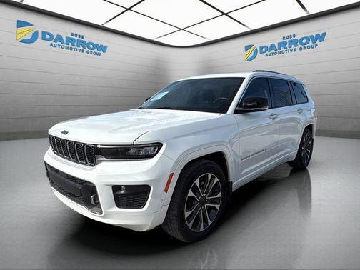 Bright White Clearcoat 2022 Jeep Grand Cherokee L Overland