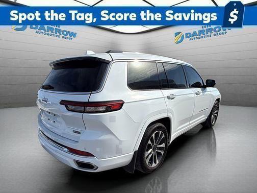 Bright White Clearcoat 2022 Jeep Grand Cherokee L Overland