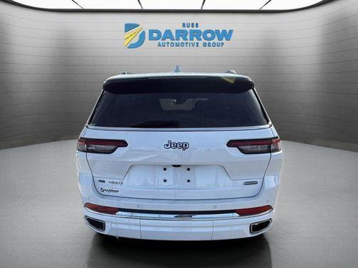 Bright White Clearcoat 2022 Jeep Grand Cherokee L Overland