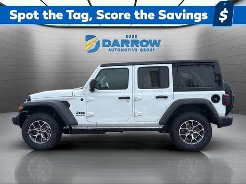Bright White Clearcoat 2026 Jeep Wrangler Sport S