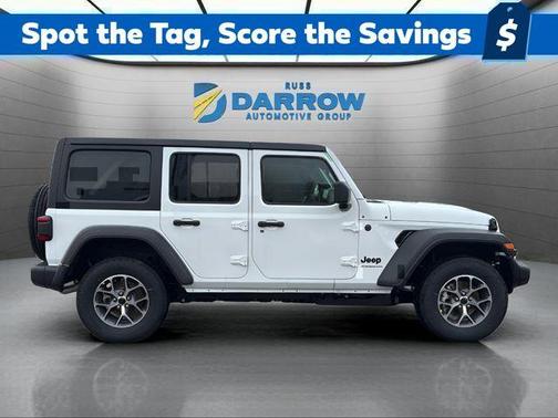 Bright White Clearcoat 2026 Jeep Wrangler Sport S