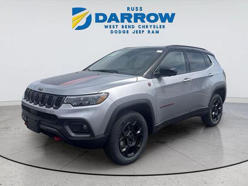 Billet Silver Metallic Clearcoat 2023 Jeep Compass Trailhawk
