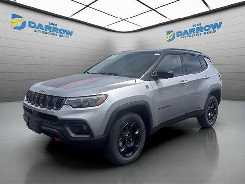 Billet Silver Metallic Clearcoat 2023 Jeep Compass Trailhawk