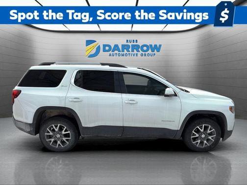 Summit White 2023 GMC Acadia AWD SLT