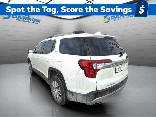 Summit White 2023 GMC Acadia AWD SLT