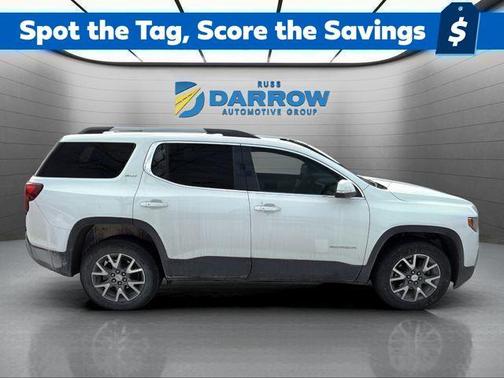 Summit White 2023 GMC Acadia AWD SLT