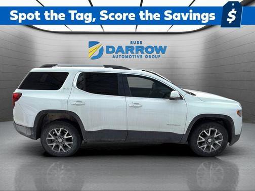 Summit White 2023 GMC Acadia AWD SLT