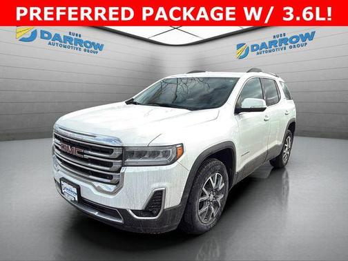 Summit White 2023 GMC Acadia AWD SLT