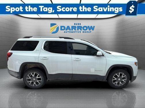 Summit White 2023 GMC Acadia AWD SLT