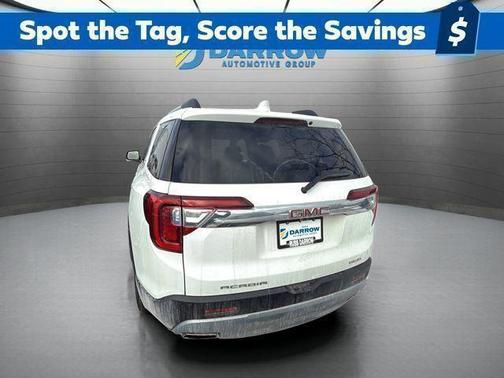 Summit White 2023 GMC Acadia AWD SLT