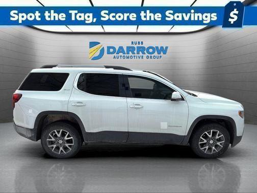 Summit White 2023 GMC Acadia AWD SLT