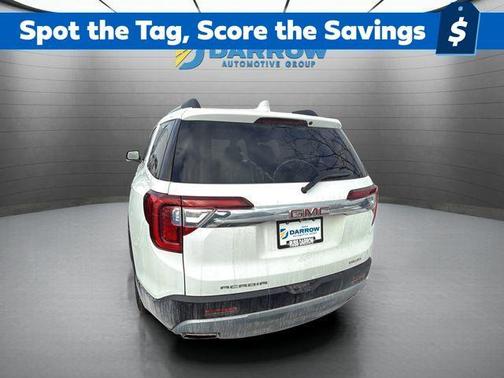 Summit White 2023 GMC Acadia AWD SLT