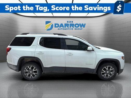 Summit White 2023 GMC Acadia AWD SLT