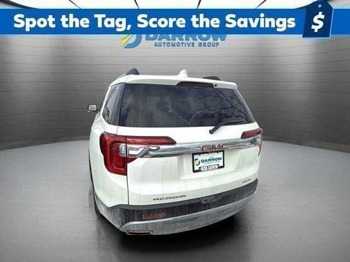 Summit White 2023 GMC Acadia AWD SLT