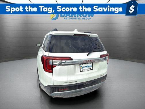 Summit White 2023 GMC Acadia AWD SLT