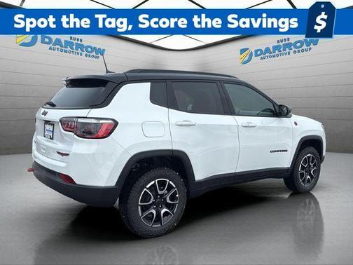 White 2026 Jeep Compass Trailhawk