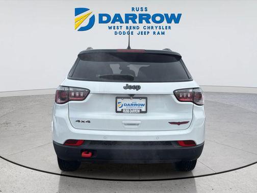 White 2026 Jeep Compass Trailhawk