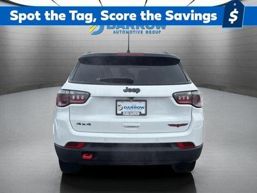 White 2026 Jeep Compass Trailhawk