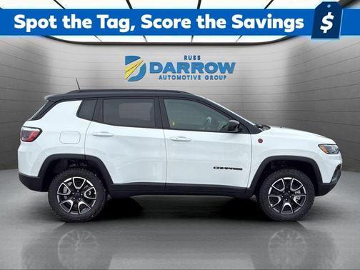 White 2026 Jeep Compass Trailhawk