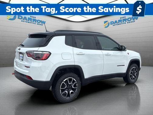 White 2026 Jeep Compass Trailhawk