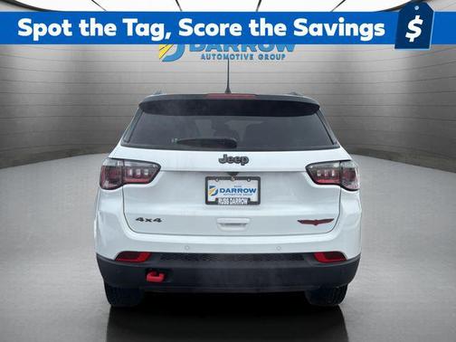 White 2026 Jeep Compass Trailhawk
