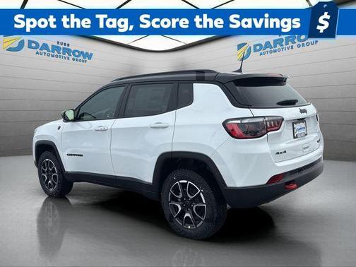 White 2026 Jeep Compass Trailhawk