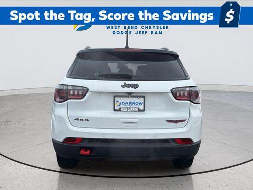 White 2026 Jeep Compass Trailhawk