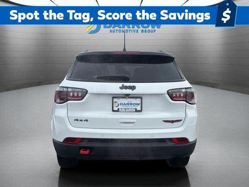 White 2026 Jeep Compass Trailhawk