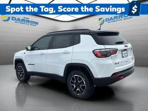 White 2026 Jeep Compass Trailhawk