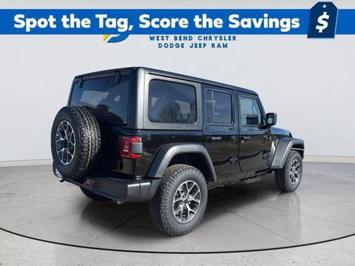 Black Clearcoat 2026 Jeep Wrangler Sport S
