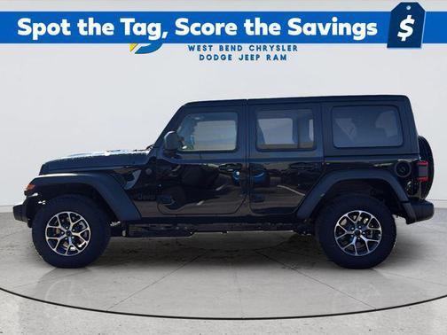Black Clearcoat 2026 Jeep Wrangler Sport S