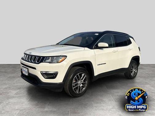 White Clearcoat 2020 Jeep Compass Latitude